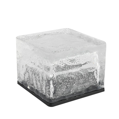 Garden Solar Glass Brick Path Lights