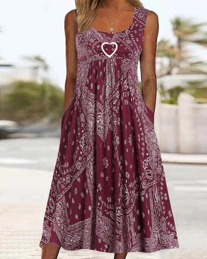 Willow | Abito vintage a forma di cuore
