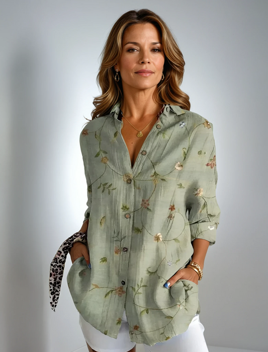 Rona | Blusa Casual Impresa