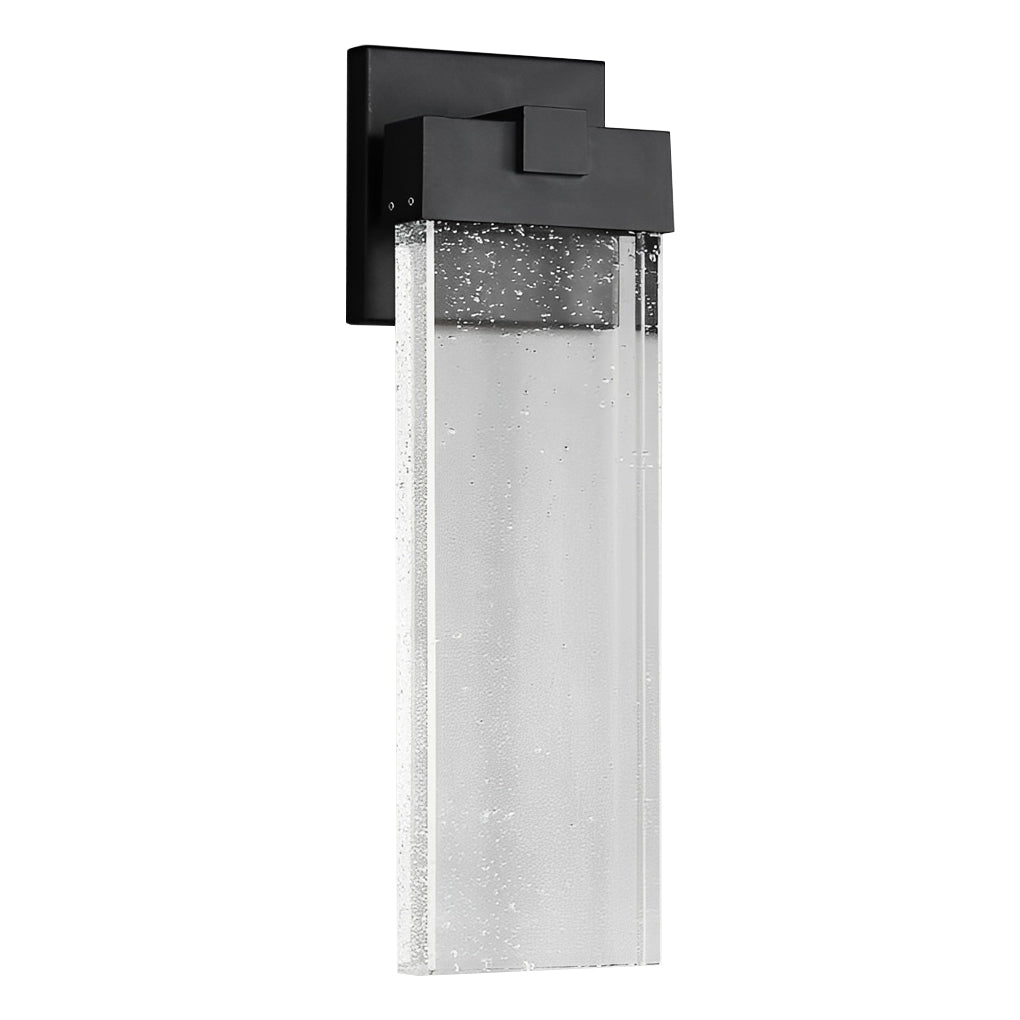 Lámpara de Pared Exterior Moderna con Cristal Impermeable Applique