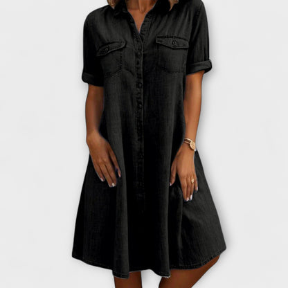 Vestido casual línea A