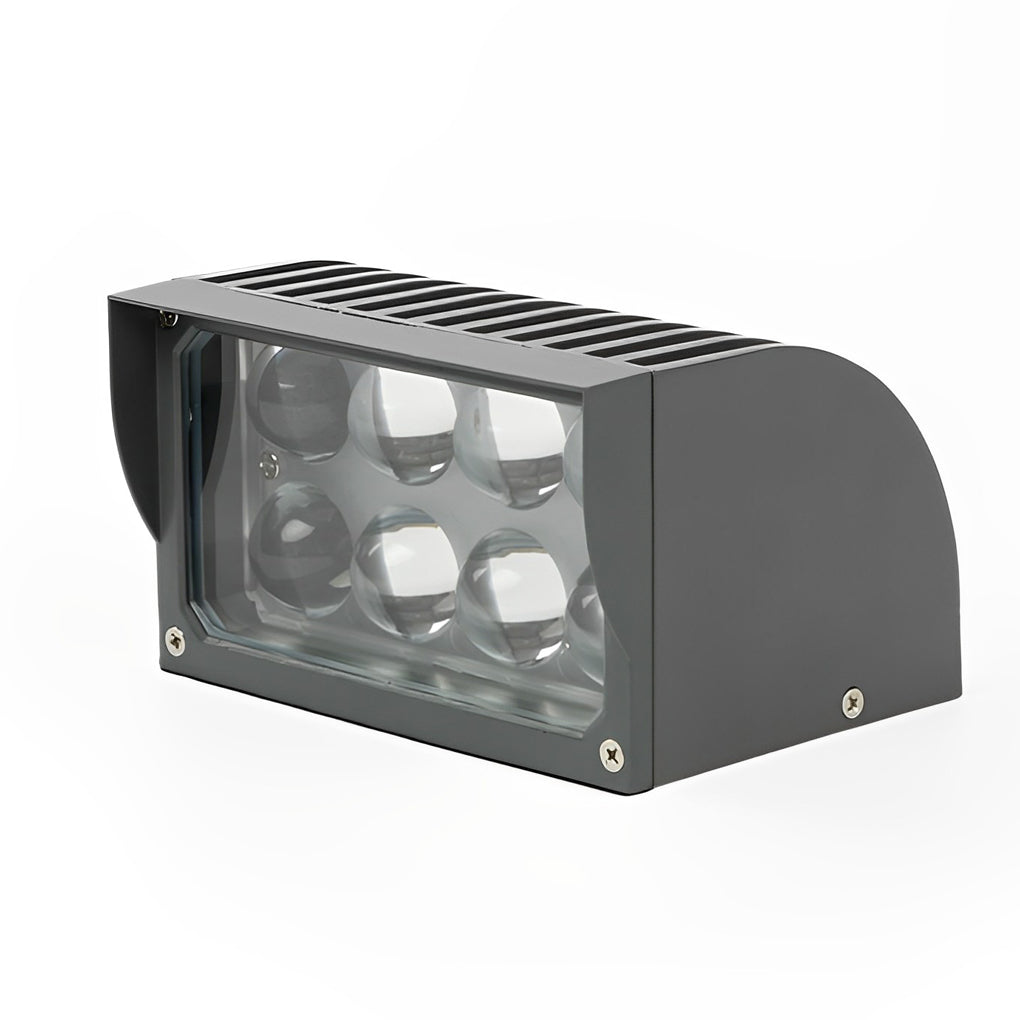 Lámpara de pared exterior moderna impermeable con foco LED