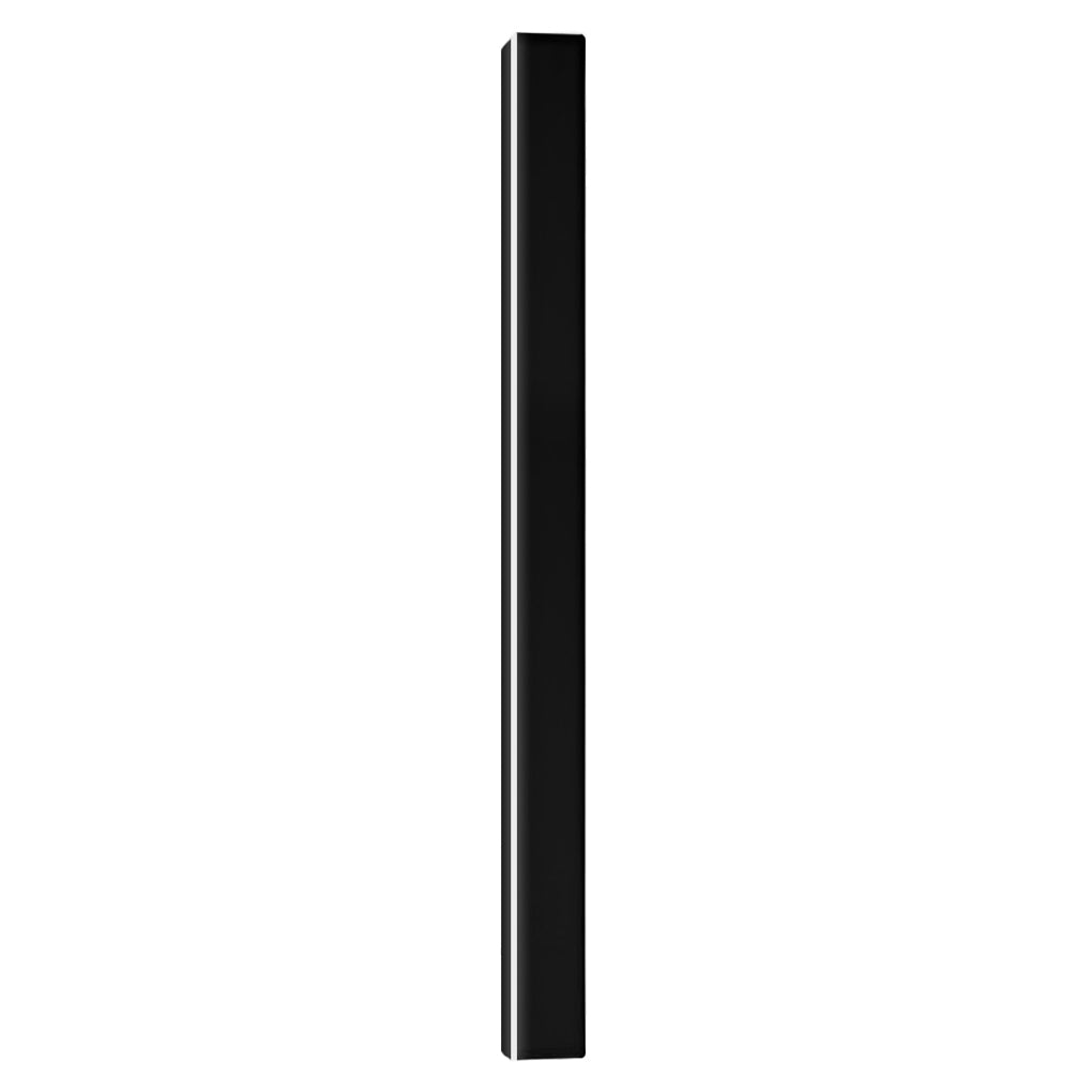 Lámpara de Pared Exterior Moderna Negra Aplique LED
