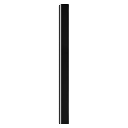 Lámpara de Pared Exterior Moderna Negra Aplique LED
