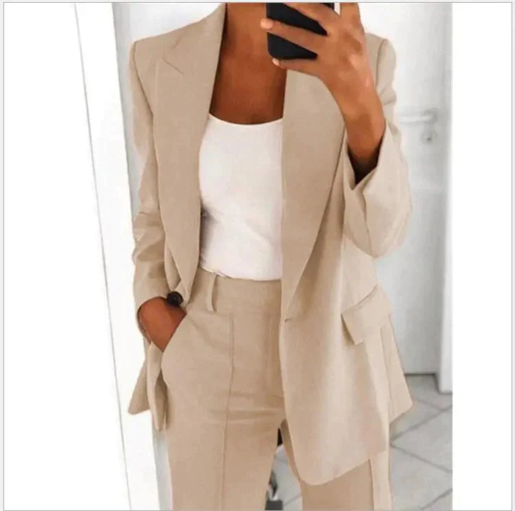 Conjunto completo Eva con blazer y pantalones