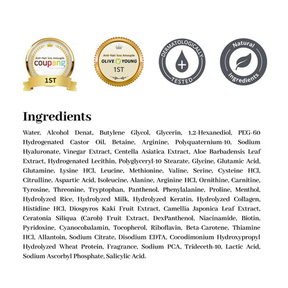 FolicleRevive™ - Avance coreano para el crecimiento del cabello que regenera el cabello perdido en solo 3 semanas