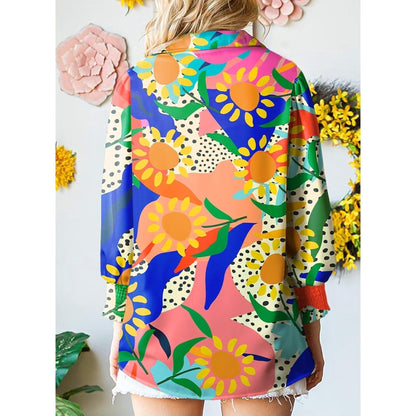 Charie | Blusa elegante con diseño de cachemira