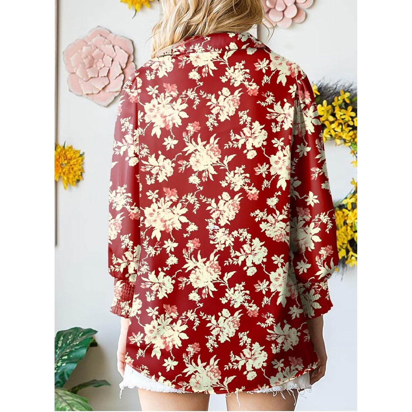 Charie | Blusa elegante con diseño de cachemira
