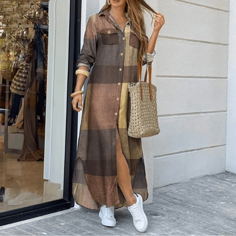 Alexa | Vestido de manga larga