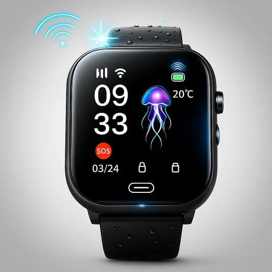 Reloj inteligente GPS para niños con cámara impermeable