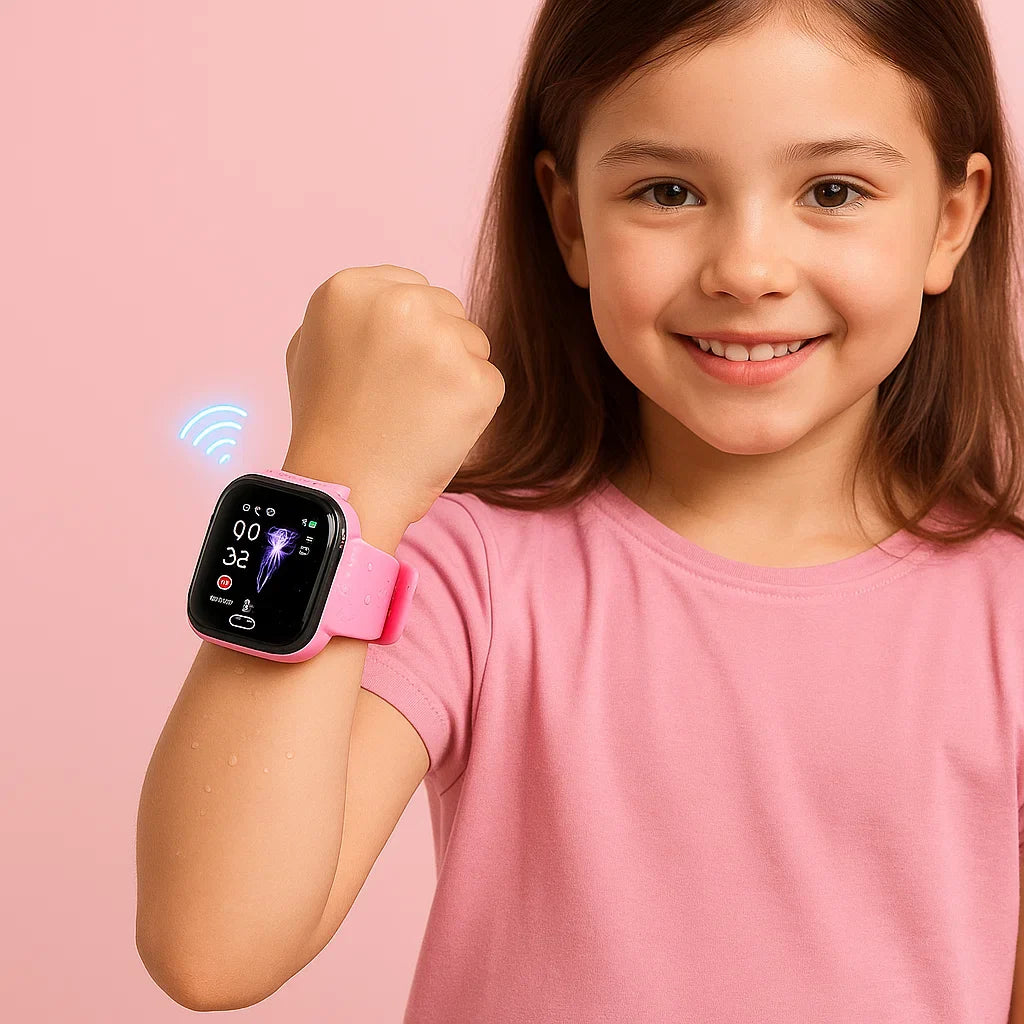 Reloj inteligente GPS para niños con cámara impermeable