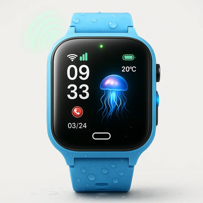 Reloj inteligente GPS para niños con cámara impermeable