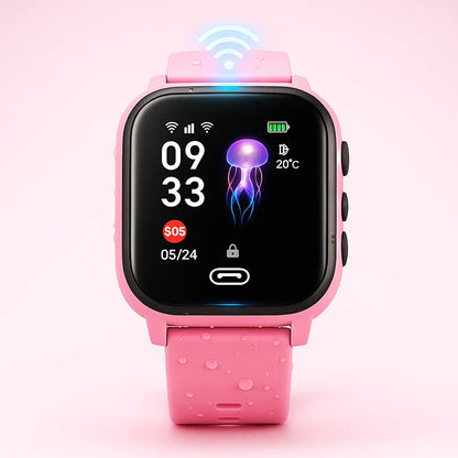 Reloj inteligente GPS para niños con cámara impermeable
