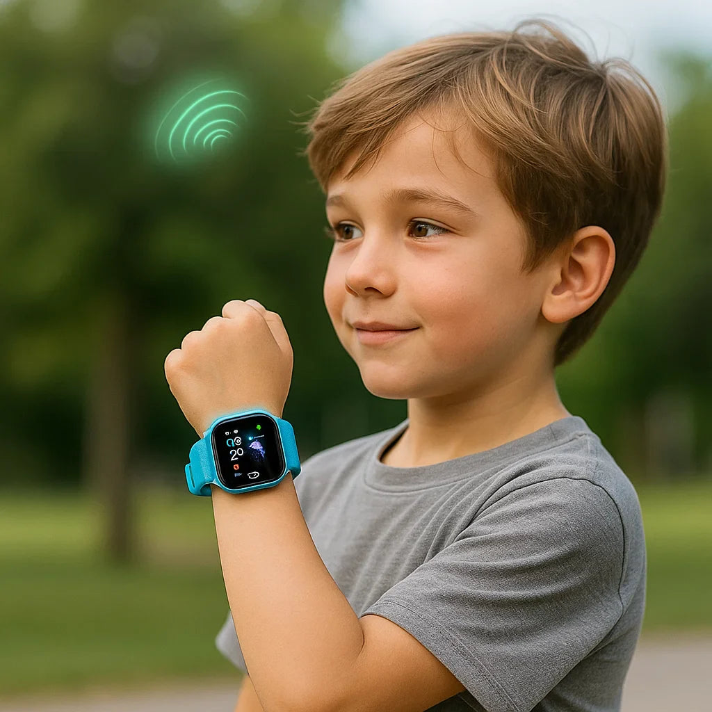 Reloj inteligente GPS para niños con cámara impermeable