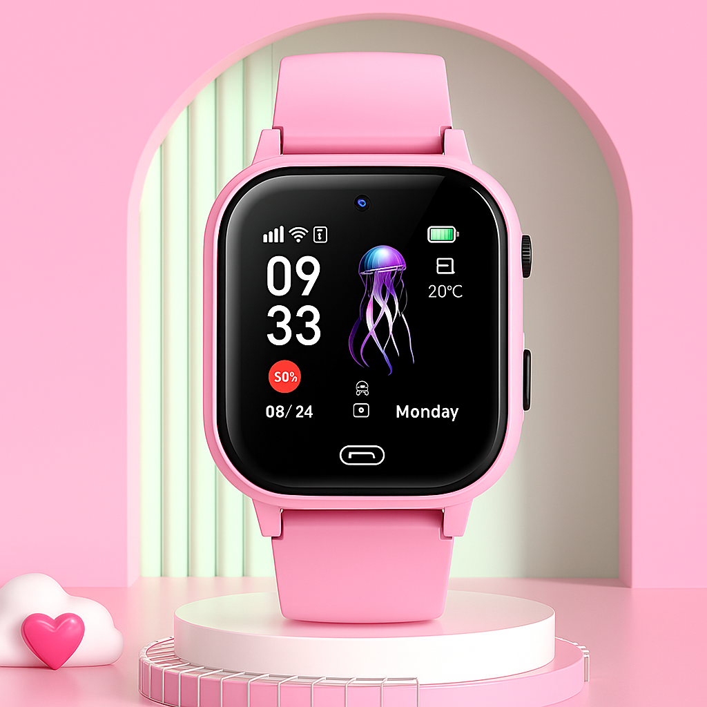 Reloj inteligente GPS para niños con cámara impermeable