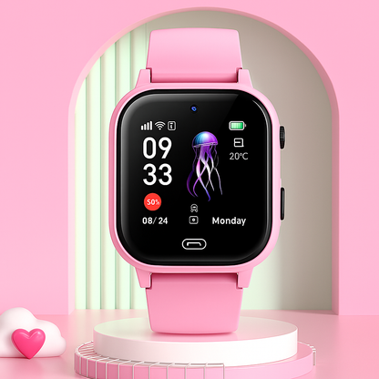 Reloj inteligente GPS para niños con cámara impermeable