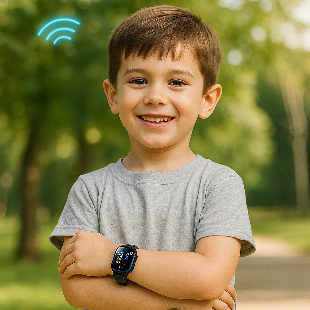 Reloj inteligente GPS para niños con cámara impermeable