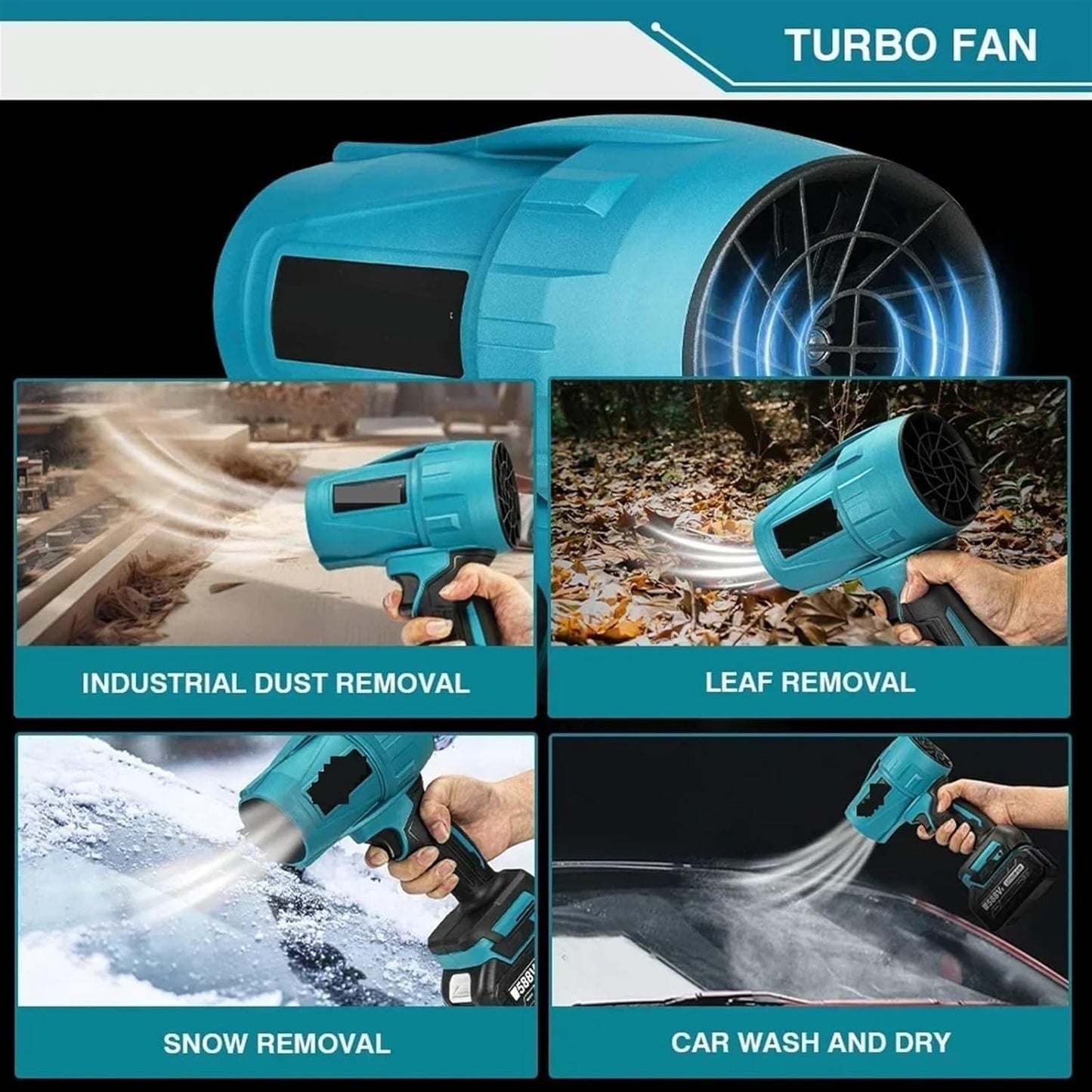 AirBlast™ Potencia de limpieza inalámbrica definitiva