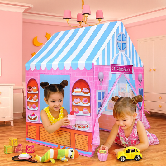 Casa de tienda de juegos para niños interior