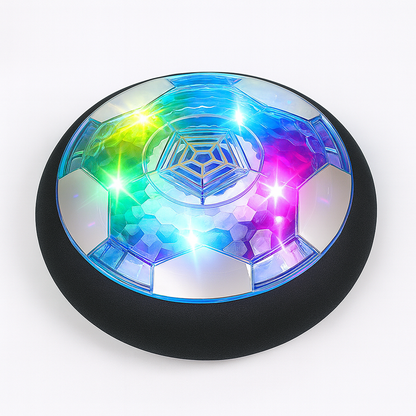 Juguete de fútbol flotante LED para interiores