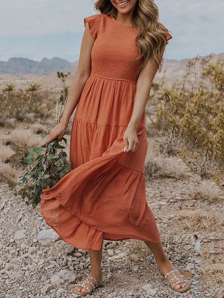 Elinor | Vestido elegante con cobertura para el abdomen