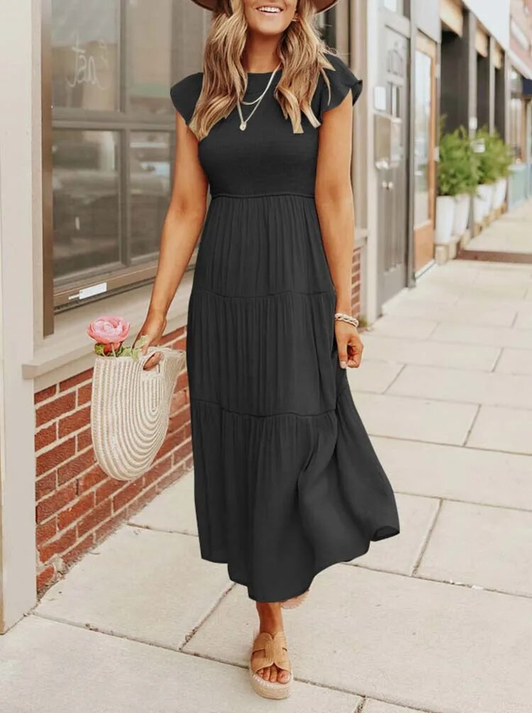Elinor | Vestido elegante con cobertura para el abdomen