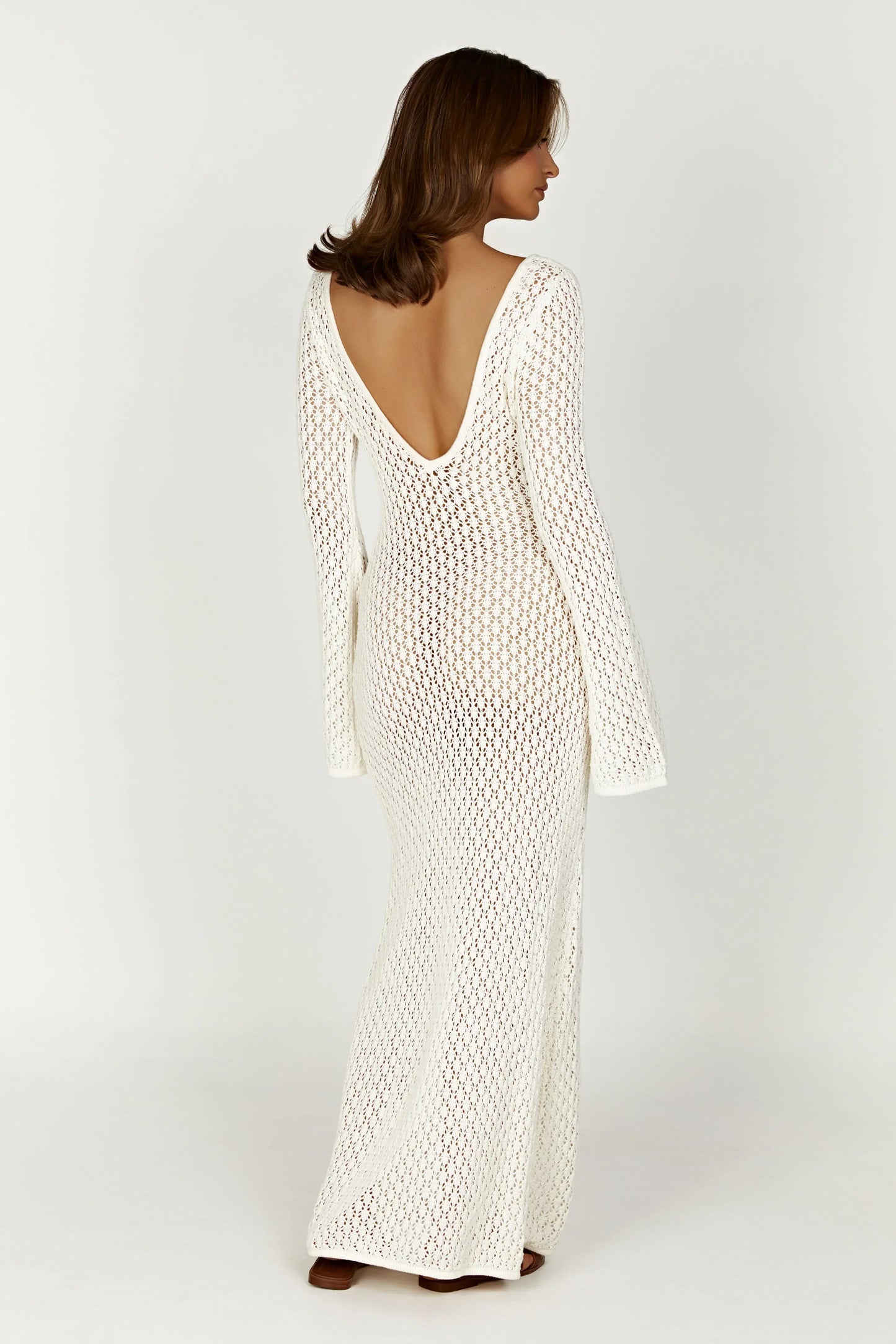Marika | Vestido de Playa Blanco