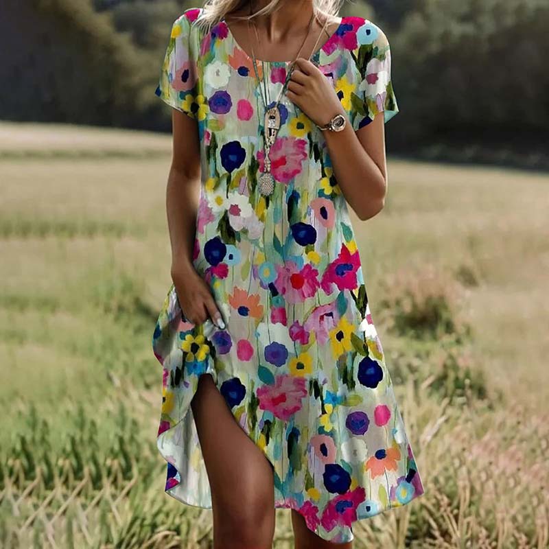 Janadine | Vestido de estampado floral