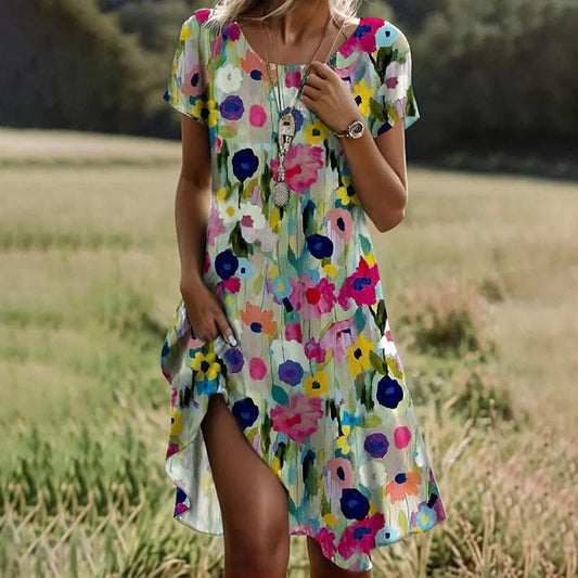 Janadine | Vestido de estampado floral