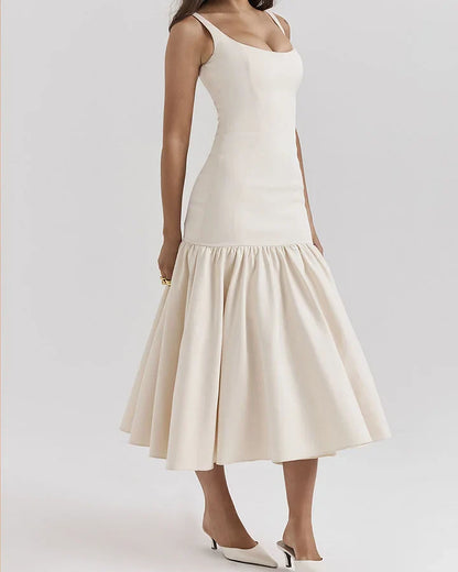 Maelynn | Vestido elegante con falda completa