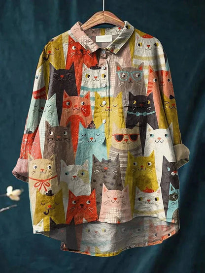 Clarano | Blusa con Estampado Juguetón Brooks