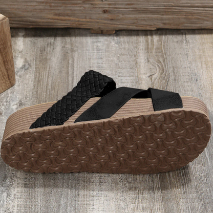 Nova – Sandali slip-on in pelle PU