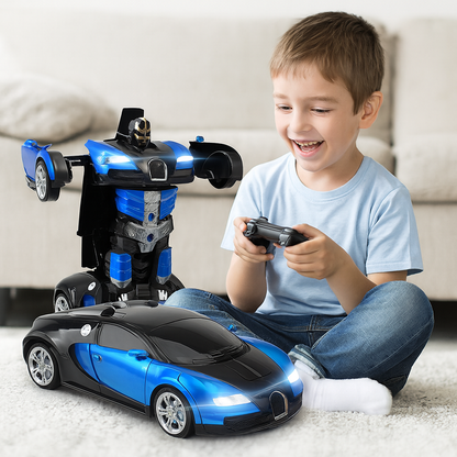 Robot Transformable Juguete de Coche de Control Remoto