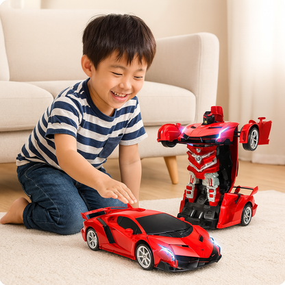 Robot Transformable Juguete de Coche de Control Remoto