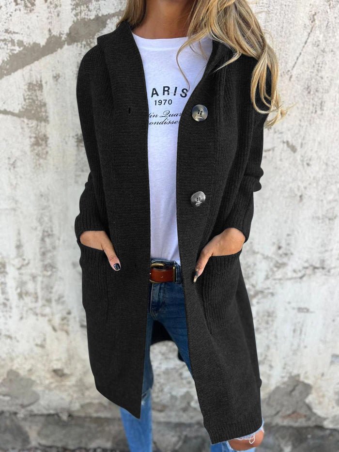 Rosalie | Cardigan lungo in maglia chic 