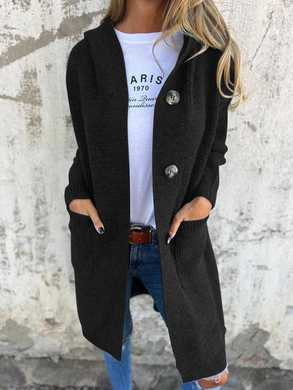 Rosalie | Cardigan lungo in maglia chic 