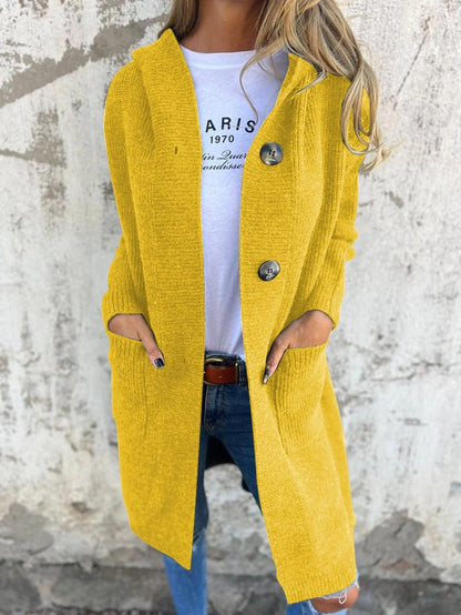 Rosalie | Cardigan lungo in maglia chic 