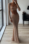Elizabeth - Completo con gonna corta e sirena decorata - Glamour e lusinghiero