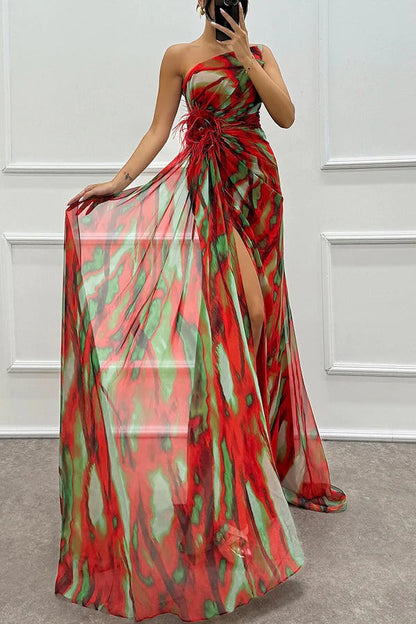 Elena | Vestido Maxi Vibrante