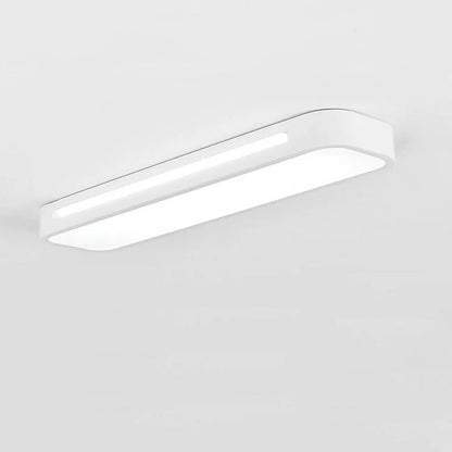 Lámpara de techo LED larga minimalista nórdica