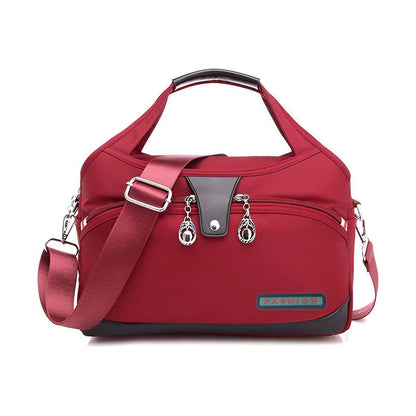 Bolsa cruzada impermeable versátil con características antirrobo