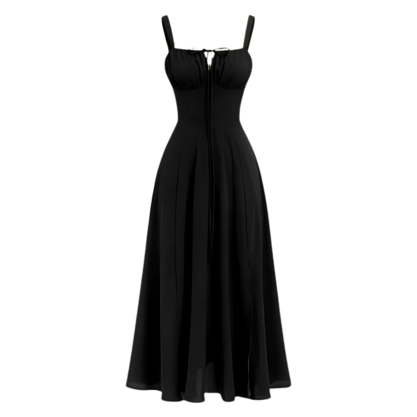 Tirzah - Vestido falda fluida bohemia tipo slip