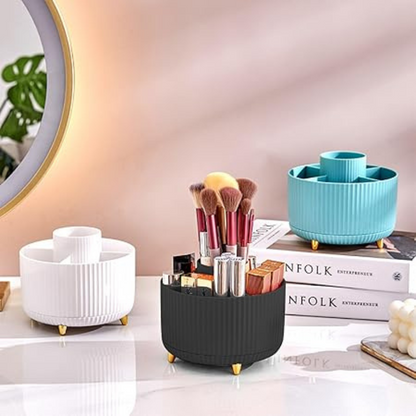 Organizador de Maquillaje | Estante de Almacenamiento Giratorio 360° para Tocador