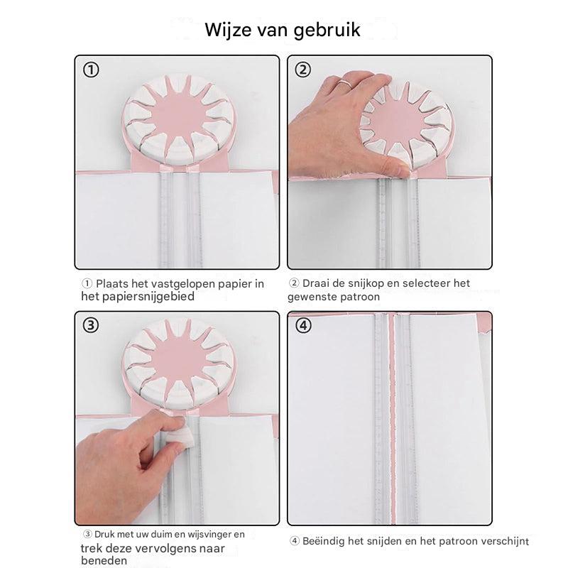CutMaster - Cortadora de papel con 12 patrones | 50% DE DESCUENTO