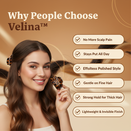 Velina™ - Set of 4 Flat Comfort Clips (Set of 4)