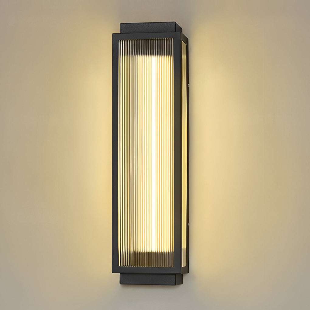 Lámpara de pared exterior moderna LED impermeable