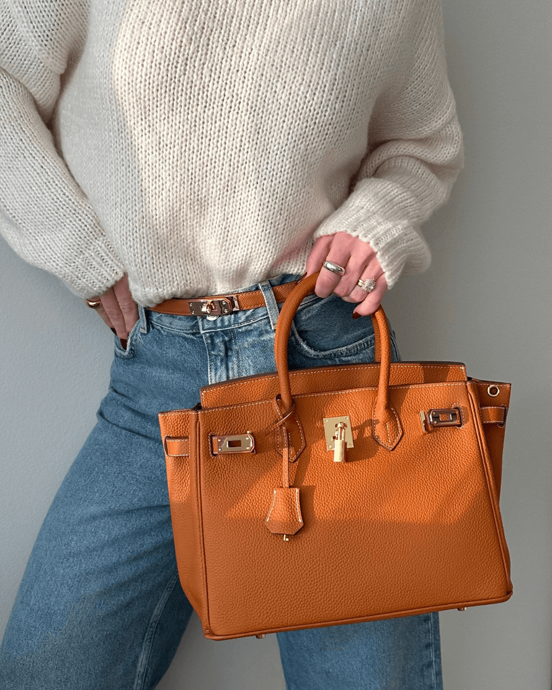 Bolsa Evelina | Bolsa de Cuero Sofisticada