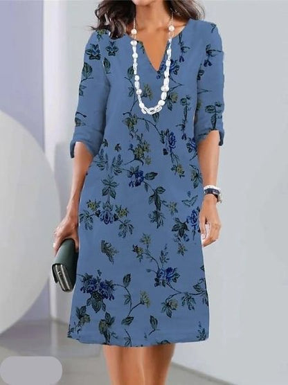Eleanor | Vestido Floral en Capas