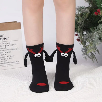 MagnetHug Cozy Socks – Warm Couple Socks with Magnetic Hands