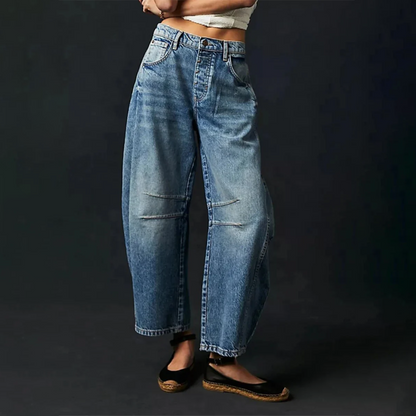Mariann | Jeans a gamba larga eleganti per tutti i giorni 